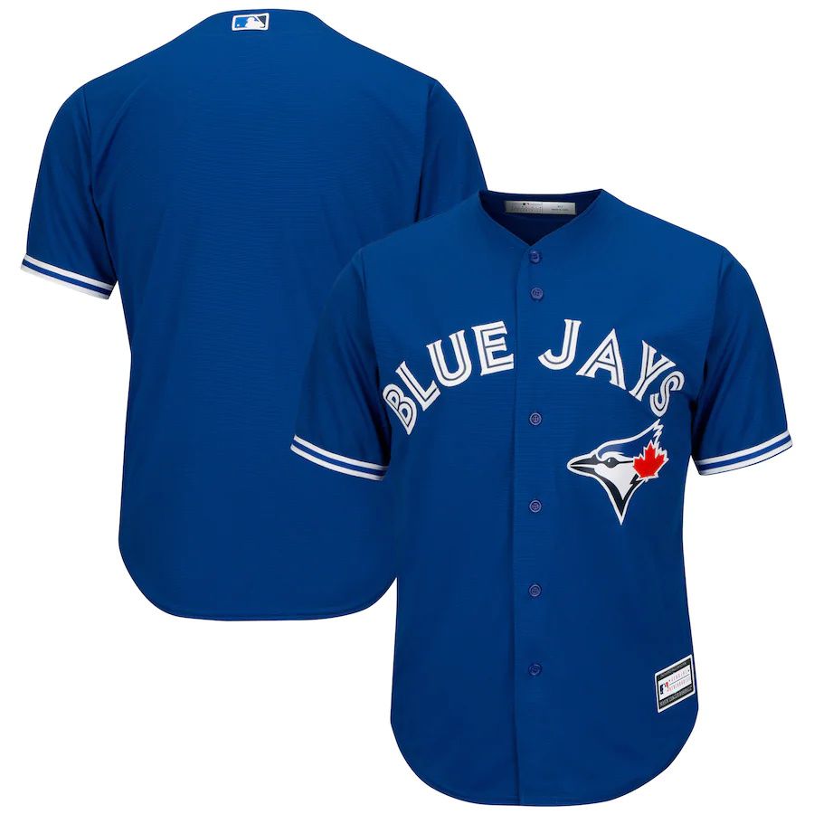Mens Toronto Blue Jays Royal Big & Tall Replica Team MLB Jerseys